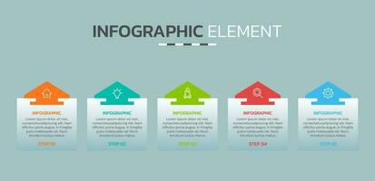 kreativ Infografik Design Vorlage vektor