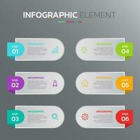 kreativ Infografik Design Vorlage vektor