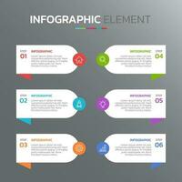 kreativ Infografik Design Vorlage vektor