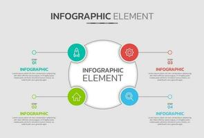 kreativ Infografik Design Vorlage vektor