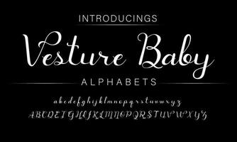 luxus alphabet buchstaben schriftart. typografie elegante hochzeit klassische beschriftung serifenschriften dekoratives vintage retro-konzept. Vektor-Illustration vektor