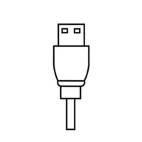 USB Symbol Vektor. Blitz Fahrt Illustration unterzeichnen. Lager Symbol. schwer Fahrt Logo. vektor