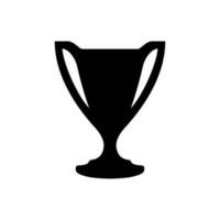 Tasse Vektor Symbol. Champion Illustration unterzeichnen. Gewinner Symbol.