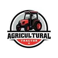 Traktor Illustration Logo Vektor Bild