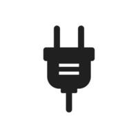 Stecker Symbol Vektor Design Illustration