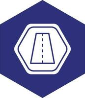 Fahrbahn Vektor Symbol Design