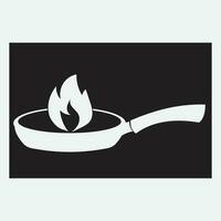 matlagning logotyp. ikon eller symbol för design meny restaurang. vektor