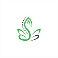 Yoga Wellness Logo Vorlage vektor
