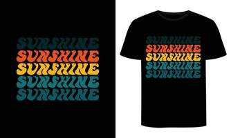 Sommer- T-Shirt Design, Typografie Sommer- T-Shirt Design vektor