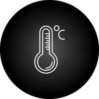 Thermometer-Vektor-Symbol vektor