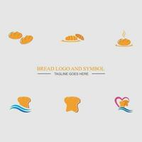 Brot Logo Bilder Illustration Design vektor