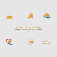 Brot Logo Bilder Illustration Design vektor