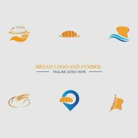 Brot Logo Bilder Illustration Design vektor