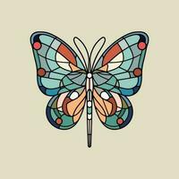 Schmetterling Logo Marke Design ist elegant und anspruchsvoll, perfekt zum Marken Das wollen zu Vitrine ihr Schönheit und Transformation. vektor