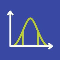 Statistik-Vektorsymbol vektor