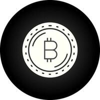 Bitcoin-Währungsvektorsymbol vektor