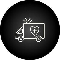 Krankenwagen-Vektor-Symbol vektor