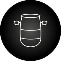 Barrel-Vektor-Symbol vektor