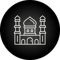 Moschee-Vektor-Symbol vektor