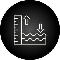 Vektorsymbol für Flut vektor