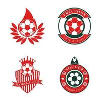 fotboll logotyp ikon design och symbol vektor