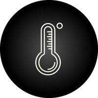 Thermometer-Vektor-Symbol vektor