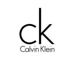 Calvin klein Marke Kleider Mode schwarz Logo mit Name Symbol Design Vektor Illustration