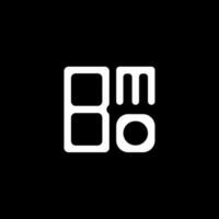 bmo brev logotyp kreativ design med vektor grafisk, bmo enkel och modern logotyp.