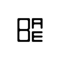 bea letter logo kreatives design mit vektorgrafik, bea einfaches und modernes logo. vektor