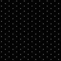 abstrakt sömlös vit polka punkt mönster med svart bg. vektor