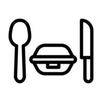 Lunchbox-Icon-Design vektor