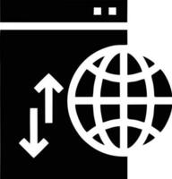 Globus Planet Erde Symbol Symbol Vektor Bild. Illustration von das Welt global Vektor Design. eps 10