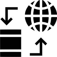 Globus Planet Erde Symbol Symbol Vektor Bild. Illustration von das Welt global Vektor Design. eps 10