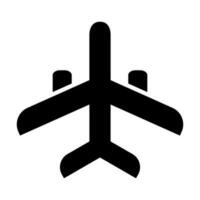 Flugzeug-Icon-Design vektor