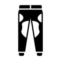 Hosen-Icon-Design vektor