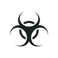bio Gefahr Symbol Vektor Design Illustration