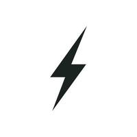 elektricitet ikon vektor design illustration