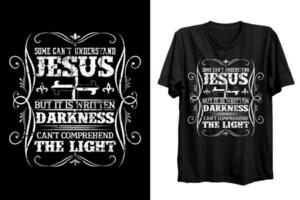 Jesus Religion T-Shirt Slogan und bekleidung Design, Typografie, drucken, Vektor Illustration
