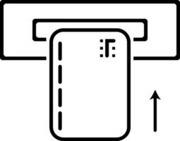 Geldautomat Symbol Vektor Illustration