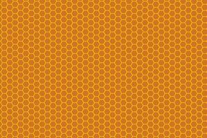 Hexagon Mosaik Hintergrund, abstrakt Orange Bienenwabe. kostenlos Vektor