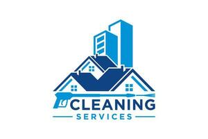 Reinigung sauber Bedienung Logo Symbol Vektor. vektor