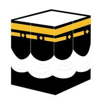 kaaba islamic byggnad illustration vektor