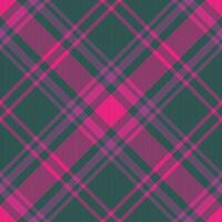 Muster Textil- Vektor. Tartan Plaid Hintergrund. Stoff Textur nahtlos überprüfen. vektor