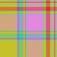 Stoff Tartan Textur. Muster nahtlos Vektor. Textil- Plaid prüfen Hintergrund. vektor