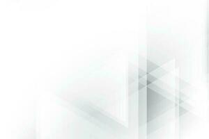 abstrakt Weiß und grau Farbe, modern Design Hintergrund mit geometrisch Dreieck Form. Vektor Illustration.