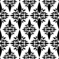 geometrisch cool abstrakt Blumen- Muster vektor
