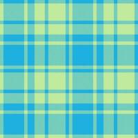 nahtlos Tartan überprüfen. Stoff Textil- Plaid. Hintergrund Vektor Muster Textur.