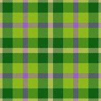 Plaid Stoff nahtlos. Textur Textil- Hintergrund. Muster Vektor prüfen Schottenstoff.