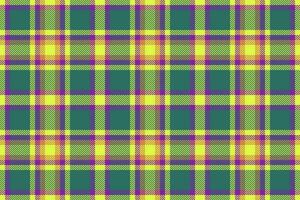 Muster Textil- überprüfen. Tartan Vektor Stoff. Hintergrund Textur nahtlos Plaid.