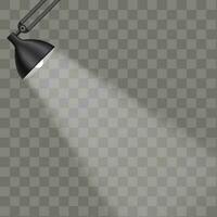 Kegel Lampe Scheinwerfer Vektor. Vektor Illustration von Licht Auswirkungen, Scheinwerfer Szene
